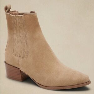 Suede Chelsea boots